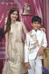 Sunehra Bandhgala with Pants