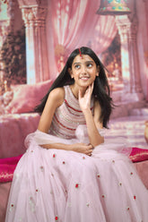 Once Upon a Ruby Lehenga Set
