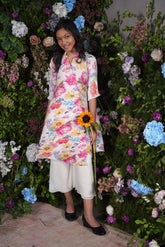 Iris Overlap Tunic Set