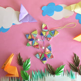 Three Butterflies Multi color Lumba