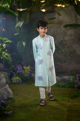 Silver Fern Sherwani Set