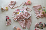 Make up themed Newborn Jaamna Set