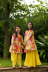 Keya Angrakha style kurta Set