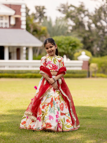 Bagh Lehenga Set