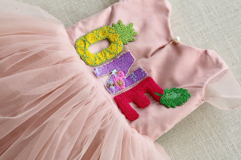 Flamingo Short Dress