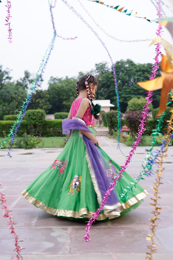 Baraat Lehenga Set