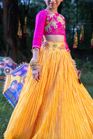 Sher bagh Lehenga Set