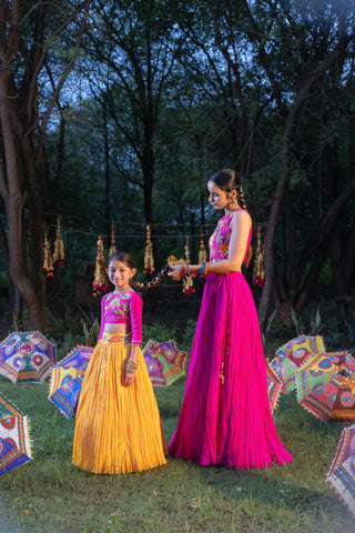 Sher bagh Lehenga Set