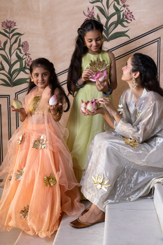 Mrunal Anarkali with Palazzo