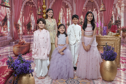 Once Upon a Ruby Lehenga Set