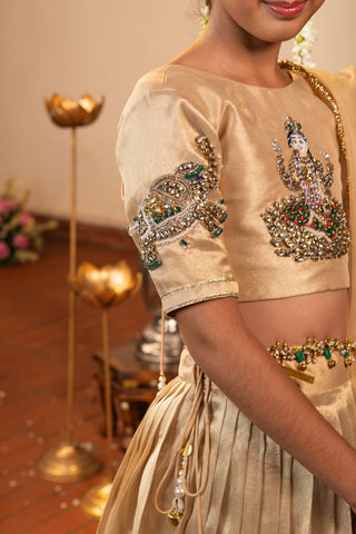 Gaja Lakshmi lehenga set