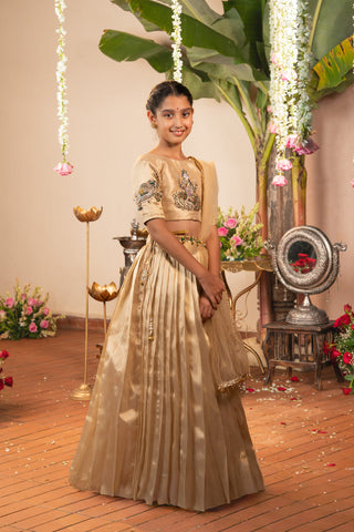 Gaja Lakshmi lehenga set