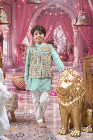 A Princely Garden Bandi Set