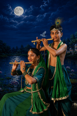 Shyam shringar set without dhoti and dupatta