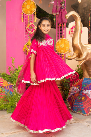 Rajkumari sharara set