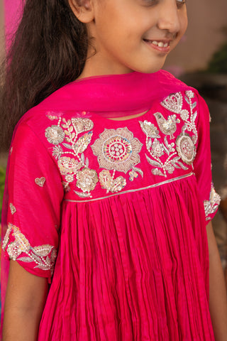 Rajkumari sharara set