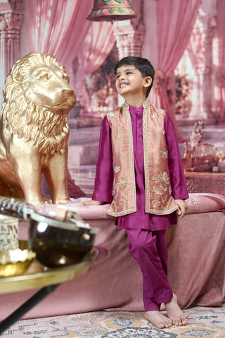 Rajkumar Kurta and Jacket Set