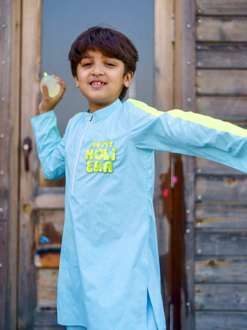In my holi era kurta set