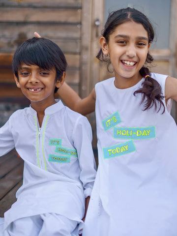 Its Holi-day Today Kurta Set