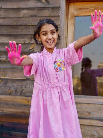 In my Holi era dress