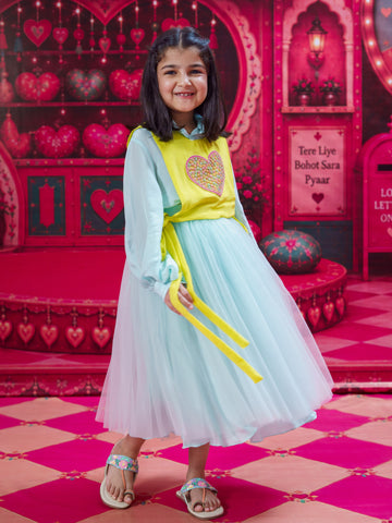 Pyaari Behna Skirt Set (Reversable)