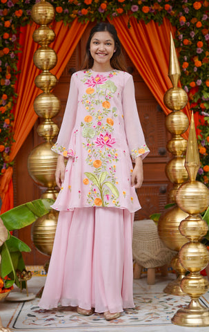 Raj Bagh Tunic set with Palazzo pants