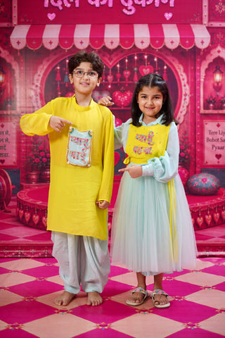 Pyaara bhai kurta Set (Reversable)
