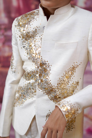 Sunehra Bandhgala with Pants