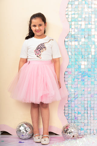 Pink Panther Skirt Set