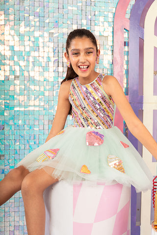 Pop Goes the Disco Dress