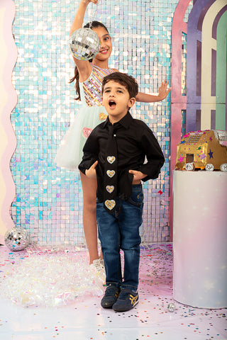 My Heart Goes Disco Tie