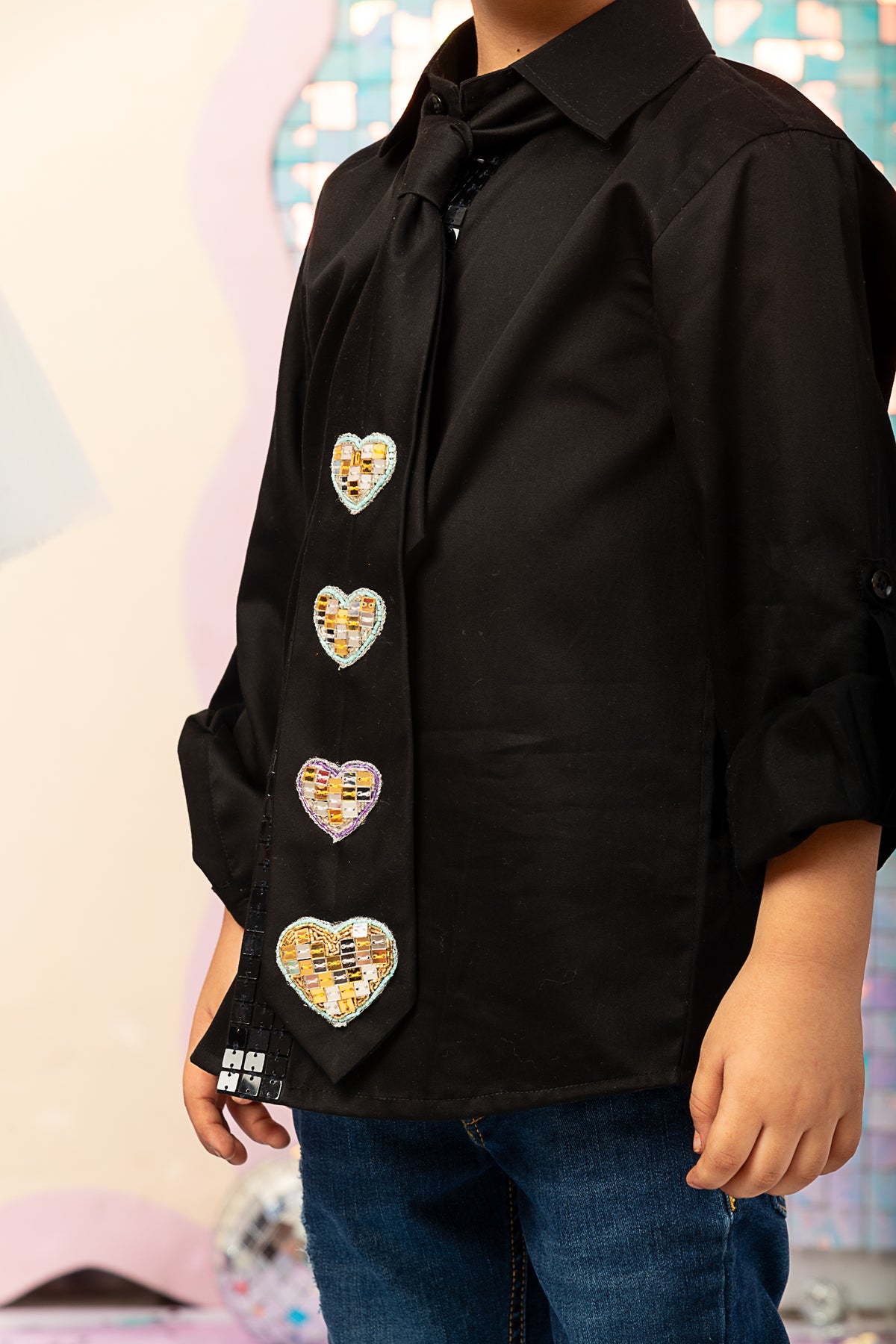 My Heart Goes Disco Tie