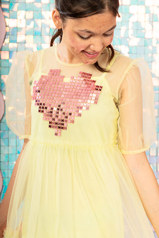 Pixel Heart Dress