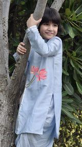 Kamal Ke Phool Kurta Set