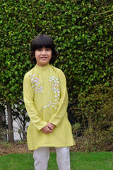 Floating Leaves Kurta Set