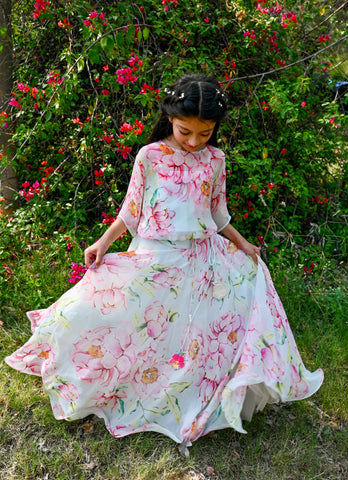 Life in Roses Lehenga Set