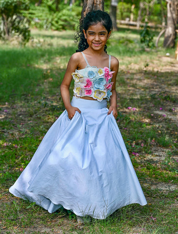 A Hundred Petals Lehenga Set