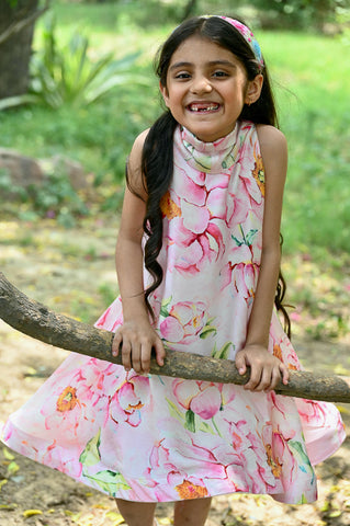 Ring O Roses High Low Dress