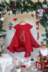 Miss Christmas High Low Dress