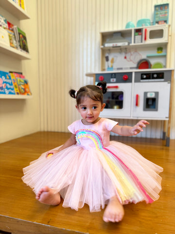 Dash of Rainbow Short Dress