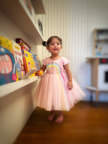 Dash of Rainbow Short Dress