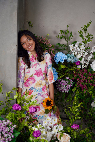 Iris Overlap Tunic Set