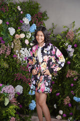 Wildflower Bomber Jacket & Skirt Set