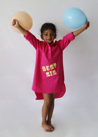 Best Sis High Low Top Dress