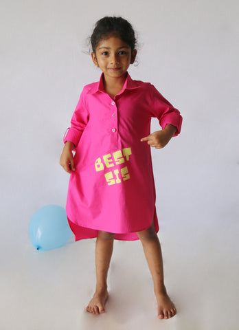 Best Sis High Low Top Dress