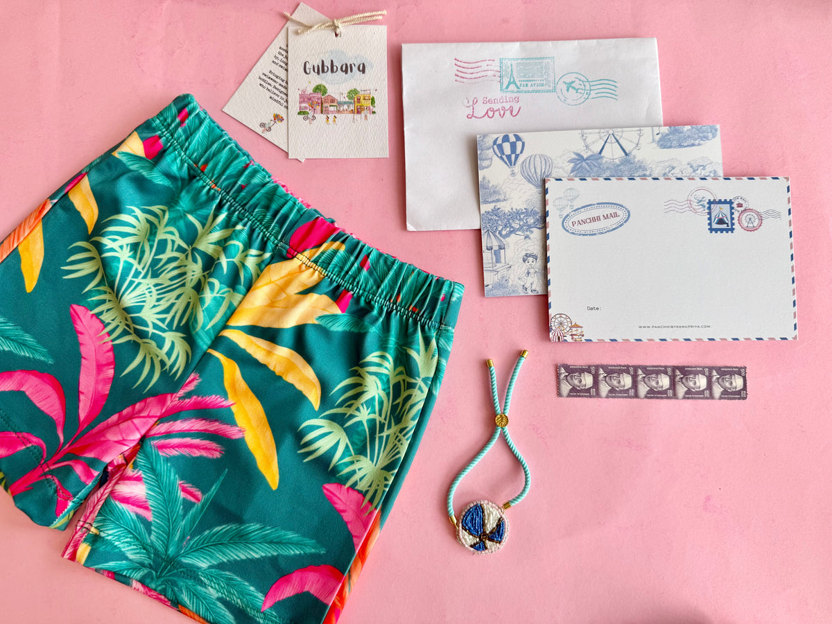 Panchhi x Gubbara Bagh Swim Shorts Gift Box