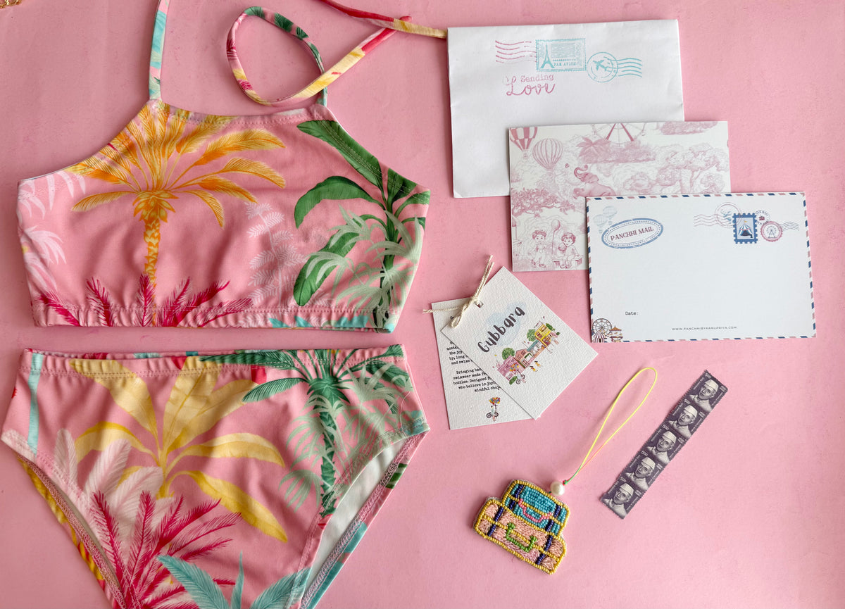 Panchhi x Gubbara Bagh Two-piece Swimsuit Gift Box