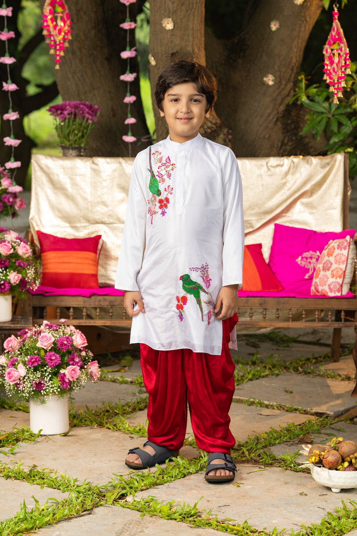 Main tota kurta set