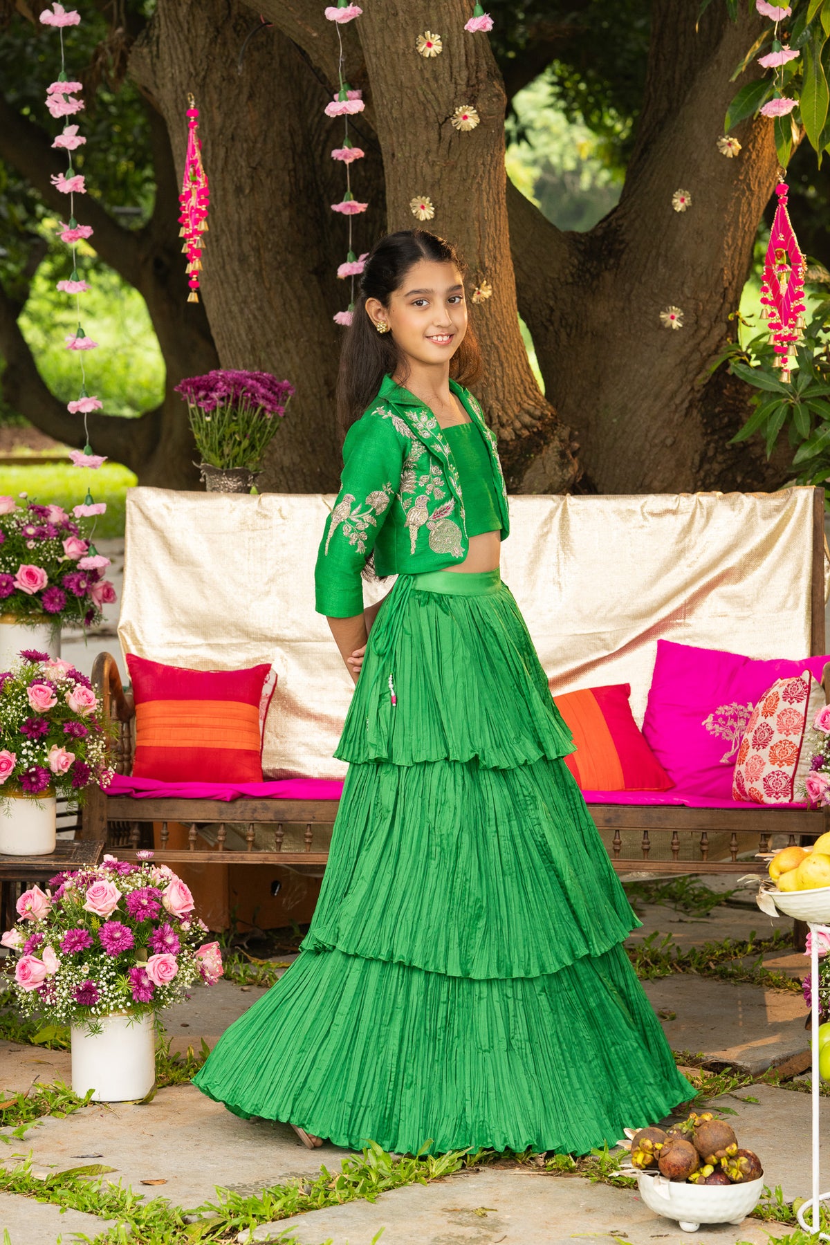 Anaar Bagh jacket lehenga set