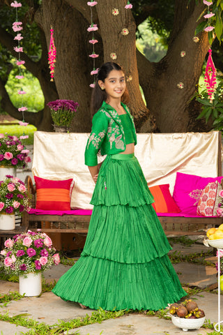 Anaar Bagh jacket lehenga set